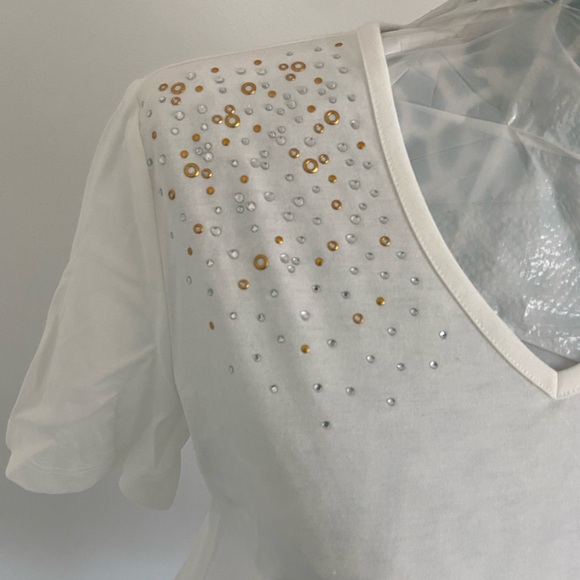 Lot of 3 Coral Bay embellished shirts new S - Picture 9 of 13